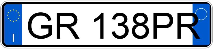 Numer rejestracyjny GR138PR posiada BMW Serie 4 G.C.