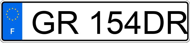 Numer rejestracyjny GR154DR posiada RENAULT CLIO V Numer rejestracyjny GR154DR posiada RENAULT CLIO V