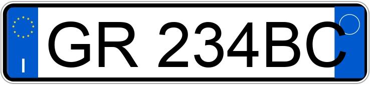 Numer rejestracyjny GR234BC posiada AUDI A1 2a serie