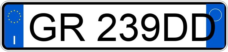 Numer rejestracyjny GR239DD posiada OPEL Corsa 6a serie