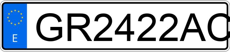 Numer rejestracyjny GR2422AC posiada NISSAN TRADE