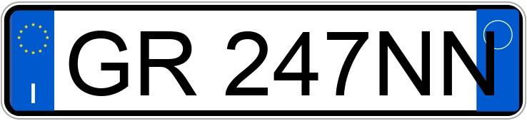 Numer rejestracyjny GR247NN posiada MERCEDES Classe E