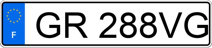 Numer rejestracyjny GR288VG posiada CITROEN C3 III