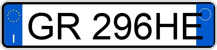 Numer rejestracyjny GR296HE posiada TESLA Model Y