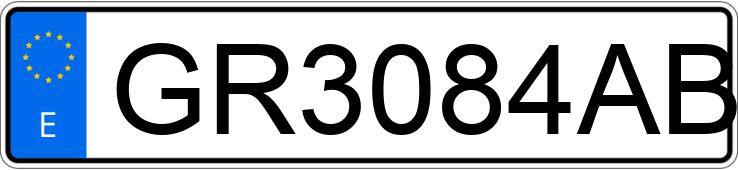 Numer rejestracyjny GR3084AB posiada RENAULT 19 Numer rejestracyjny GR3084AB posiada RENAULT 19