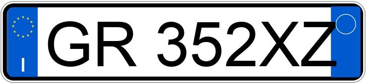 Numer rejestracyjny GR352XZ posiada HYUNDAI i30 3a serie Numer rejestracyjny GR352XZ posiada HYUNDAI i30 3a serie