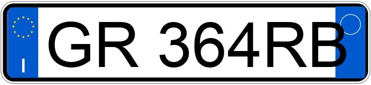 Numer rejestracyjny GR364RB posiada LANCIA Ypsilon 3a serie