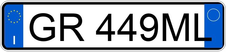 Numer rejestracyjny GR449ML posiada RENAULT Megane 4a serie