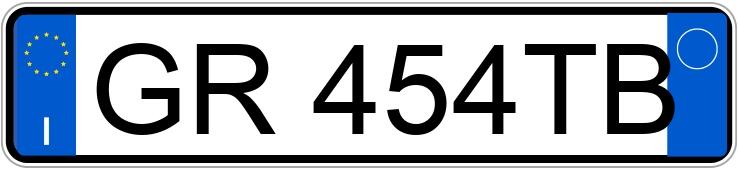 Numer rejestracyjny GR454TB posiada MERCEDES Classe A Numer rejestracyjny GR454TB posiada MERCEDES Classe A