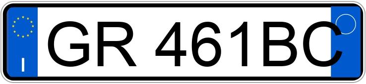 Numer rejestracyjny GR461BC posiada AUDI A6 5a serie Numer rejestracyjny GR461BC posiada AUDI A6 5a serie