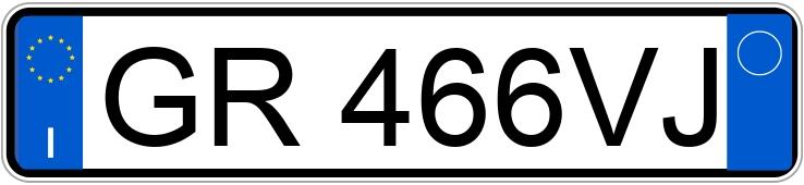 Numer rejestracyjny GR466VJ posiada MERCEDES Classe C