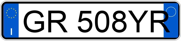 Numer rejestracyjny GR508YR posiada NISSAN Qashqai 3a serie