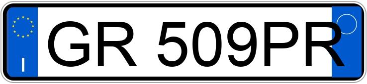 Numer rejestracyjny GR509PR posiada MAZDA Mazda3 4a serie