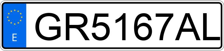 Numer rejestracyjny GR5167AL posiada VOLKSWAGEN TRANSPORTER