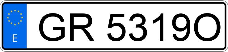 Numer rejestracyjny GR5319O posiada SEAT MARBELLA