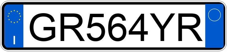 Numer rejestracyjny GR564YR posiada CITROEN C3 3a serie
