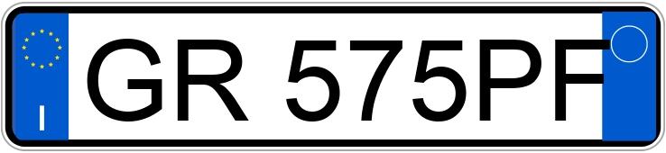 Numer rejestracyjny GR575PF posiada LAND ROVER Range Rover 5aserie