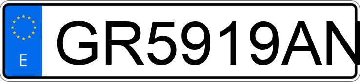 Numer rejestracyjny GR5919AN posiada BMW SERIE 5 E39 528I