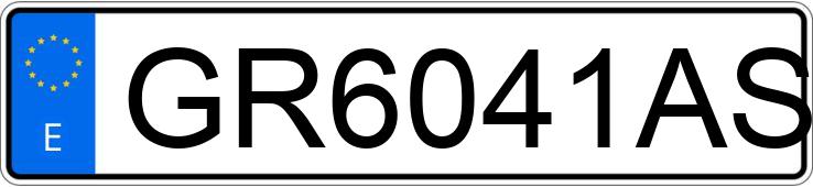 Numer rejestracyjny GR6041AS posiada OPEL ASTRA