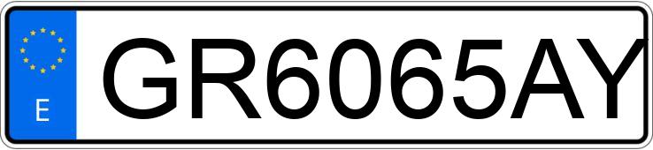 Numer rejestracyjny GR6065AY posiada TOYOTA CELICA