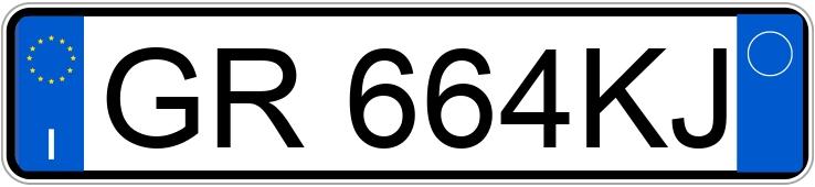 Numer rejestracyjny GR664KJ posiada MERCEDES GLC Coupe