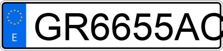 Numer rejestracyjny GR6655AC posiada BMW SERIE 3 E36 COUPE 318IS AUTO Numer rejestracyjny GR6655AC posiada BMW SERIE 3 E36 COUPE 318IS AUTO