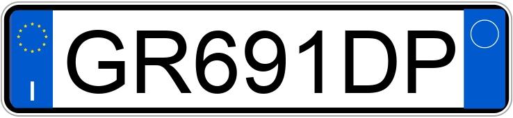 Numer rejestracyjny GR691DP posiada DACIA Duster 2a serie