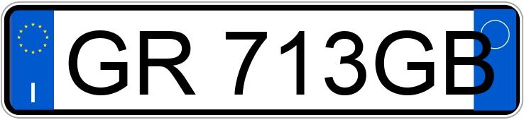 Numer rejestracyjny GR713GB posiada CITROEN C3 3a serie Numer rejestracyjny GR713GB posiada CITROEN C3 3a serie