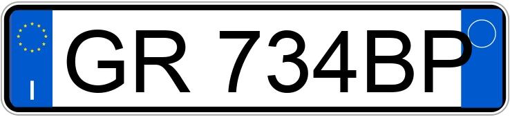 Numer rejestracyjny GR734BP posiada VOLKSWAGEN Polo 6a serie Numer rejestracyjny GR734BP posiada VOLKSWAGEN Polo 6a serie