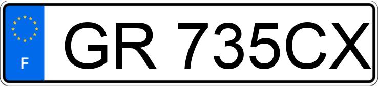 Numer rejestracyjny GR735CX posiada RENAULT ESPACE VI Numer rejestracyjny GR735CX posiada RENAULT ESPACE VI