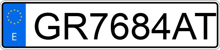 Numer rejestracyjny GR7684AT posiada MERCEDES SLK (170-171) Numer rejestracyjny GR7684AT posiada MERCEDES SLK (170-171)
