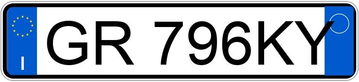 Numer rejestracyjny GR796KY posiada VOLKSWAGEN T-Roc 1a serie Numer rejestracyjny GR796KY posiada VOLKSWAGEN T-Roc 1a serie