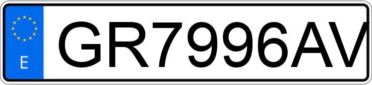 Numer rejestracyjny GR7996AV posiada PEUGEOT 206 Numer rejestracyjny GR7996AV posiada PEUGEOT 206
