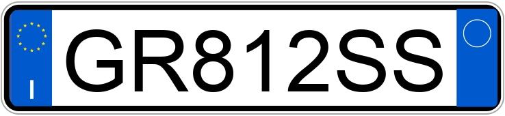 Numer rejestracyjny GR812SS posiada SUZUKI Jimny 4a serie