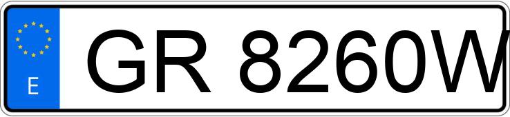 Numer rejestracyjny GR8260W posiada OPEL KADETT Numer rejestracyjny GR8260W posiada OPEL KADETT