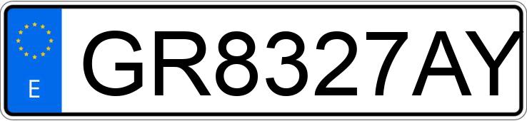 Numer rejestracyjny GR8327AY posiada FORD FOCUS