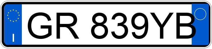 Numer rejestracyjny GR839YB posiada SEAT Arona