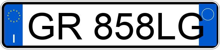 Numer rejestracyjny GR858LG posiada JEEP Compass 2a serie Numer rejestracyjny GR858LG posiada JEEP Compass 2a serie