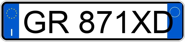 Numer rejestracyjny GR871XD posiada BMW X1 Numer rejestracyjny GR871XD posiada BMW X1