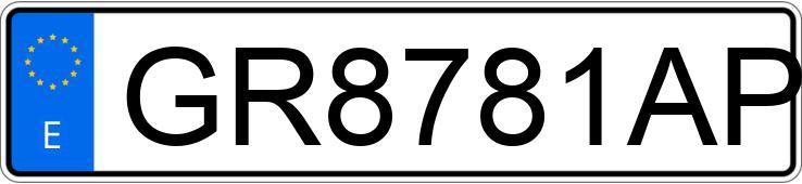 Numer rejestracyjny GR8781AP posiada MAZDA 323 Numer rejestracyjny GR8781AP posiada MAZDA 323