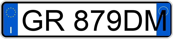 Numer rejestracyjny GR879DM posiada RENAULT Trafic 4a serie