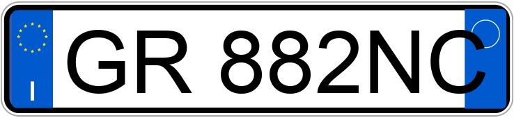 Numer rejestracyjny GR882NC posiada MERCEDES Classe G