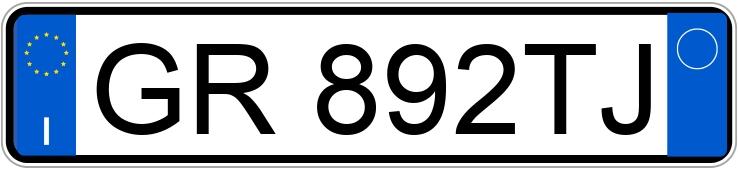 Numer rejestracyjny GR892TJ posiada ALFA ROMEO Tonale Numer rejestracyjny GR892TJ posiada ALFA ROMEO Tonale