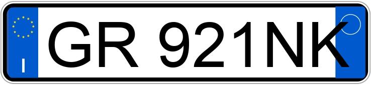 Numer rejestracyjny GR921NK posiada JEEP Avenger