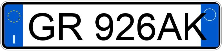 Numer rejestracyjny GR926AK posiada DACIA Sandero 3a serie