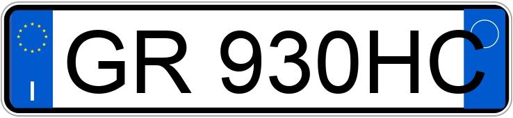 Numer rejestracyjny GR930HC posiada SEAT Leon 4a serie Numer rejestracyjny GR930HC posiada SEAT Leon 4a serie