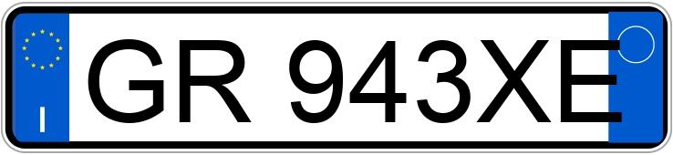 Numer rejestracyjny GR943XE posiada FORD Puma Numer rejestracyjny GR943XE posiada FORD Puma