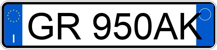 Numer rejestracyjny GR950AK posiada MERCEDES GLC