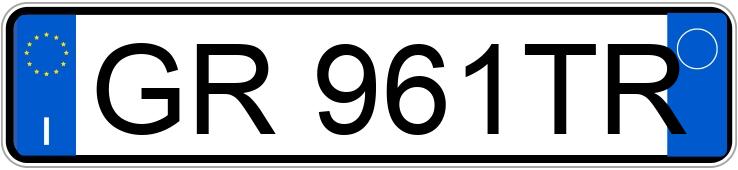 Numer rejestracyjny GR961TR posiada MERCEDES Classe A Numer rejestracyjny GR961TR posiada MERCEDES Classe A