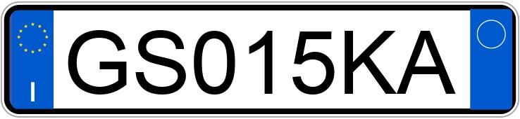 Numer rejestracyjny GS015KA posiada SKODA Karoq